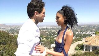 A Stranger Picks Up And Fucks Skinny Ebony Jada Doll - porn video