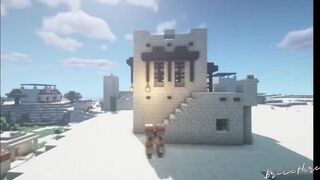 How to make a simple desert house in Minecraft - porn video