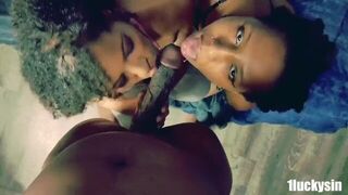 Lollichii X Lillith Using a Double Sided Dildo - porn video