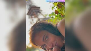 Blowjob under the Eiffel Tower - porn video